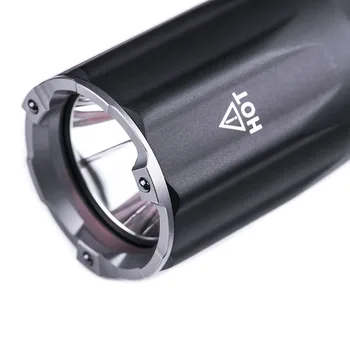 Запатентованный тактический фонарь Nextorch TA30C с одноступенчатым стробоскопом, 1600 Люмен с перезаряжаемой батареей 18650 для самообороны, треккинга Изображение 2