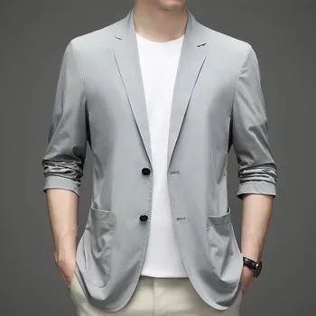 7082-2023 мужская новая корейская модная профессиональная куртка для делового отдыха, роскошный костюм в стиле Yinglun