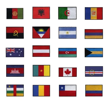 Нашивки с логотипами флага Нидерландов Шириной 3 дюйма Изображение 2