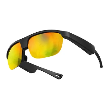 Умные очки Bluetooth для велоспорта на открытом воздухе поляризованные солнцезащитные очки черная технология направленного звука беспроводная гарнитура умные очки Изображение 2