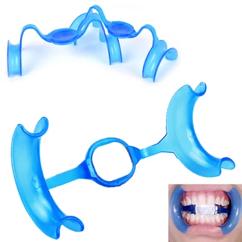 10шт Стоматологический открывалка для рта типа M с зеркалом Ретрактор для щек Стоматологические инструменты Материал для стоматологии Стоматологический инструмент