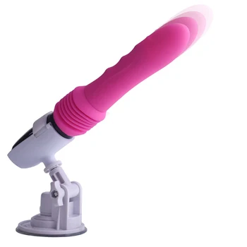 Полноавтоматический Телескопический пистолет для вытягивания и вставки, имитирующий массаж точки G для стимуляции пениса, Женский Мастурбатор, вибратор, секс-игрушка
