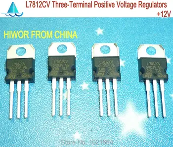 10 шт./лот, L7812CV, L7812 7812, трехполюсные положительные регуляторы напряжения от 12 В До 220 В, оригинал