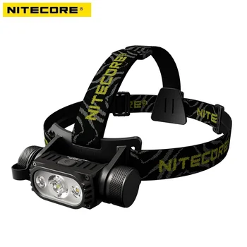 NITECORE HC65 V2 Модернизированный налобный фонарь с тройной мощностью 1750 люмен, перезаряжаемый через USB-C, включая аккумулятор 3500 мАч 18650 Изображение 2