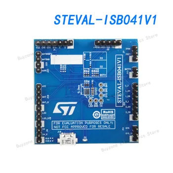 Инструменты разработки микросхем управления питанием STEVAL-ISB041V1 Плата оценки управления питанием литий-ионных/Li-Po аккумуляторов на базе STBC02