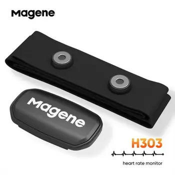 Magene H303 Датчик сердечного ритма Bluetooth ANT Обновление H64 HR Монитор С Нагрудным Ремнем Двухрежимный Компьютерный Велосипед Спортивный Ремень Новый