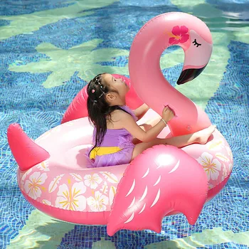 Надувное кольцо для Плавания Giant Flamingo Pool Lounge Бассейн для взрослых, Надувные Матрасы, Спасательный круг, Плот, Круг для плавания, игрушки для водного бассейна