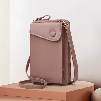 Роскошные сумки для женщин 2021, Модная Маленькая сумка через плечо, Кожаные Клатчи, Женская сумочка, Чехол для телефона для девочек, Кошельки, Дизайнерская сумка
