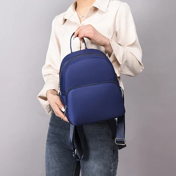 Новый Маленький женский рюкзак, Водонепроницаемая Оксфордская женская сумка через плечо, повседневные рюкзаки, Женская дорожная сумка для колледжа, женская Изображение 2