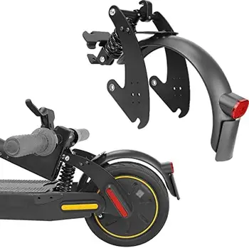 Комплект подвески с брызговиком и светодиодным задним фонарем для скутера Segway Ninebot Max G30, Противоударные Аксессуары для Виброгасителей