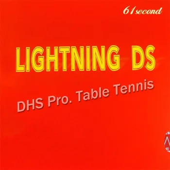 Оригинальная резина 61second Lightning DS без липких косточек из резины для настольного тенниса с губкой для ракетки для пинг-понга