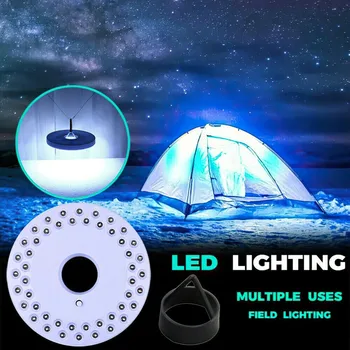 48 Светодиодный фонарь для кемпинга на открытом воздухе, подвесной ночник, зонт, палатка, лампа для пеших прогулок, рыбалки, скалолазания, подвесной светильник с подсветкой