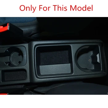 Для VW Tiguan 2009-2017, коробка для подлокотников, Центральная консоль, коробка для хранения содержимого, подстаканник, пепельница с функцией подъема и опускания, стиль Изображение 2