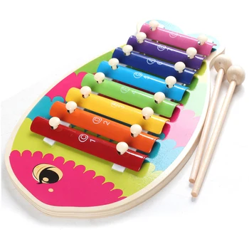 Ксилофон Orff Instruments Деревянный музыкальный инструмент Детские развивающие музыкальные игрушки Ксилофон