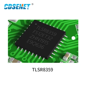 TELINK TLSR8359 2,4 G ISM Диапазон Дальности 600 м 512 КБ Вспышка 10 дБм E03-2G4M10S Печатная Антенна 3,3 В 32-Разрядный модуль MCU GPIO TCXO Изображение 2