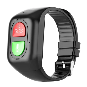 Смарт-браслет Длительного ожидания Для пожилых мужчин, студентов, SOS-часы для IOS Android, Пульсометр, измеритель артериального давления, GPS-трекер