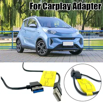 Беспроводной адаптер для carplay Совместим с различными моделями и моделями iPhone 2 В 1 USB Кабель питания L6E4 Изображение 2