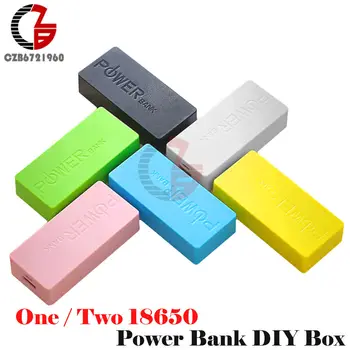 1x2x18650 USB Power Bank Зарядное устройство DIY Box Case Мобильный ESP32 ESP32S Блок питания зарядный модуль Щит для iPhone