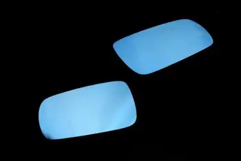 Хит продаж!!! Синее тонированное асферическое боковое зеркальное стекло (угол разделения 2 стороны) для vw Golf MK4