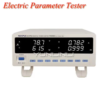 Светодиодный прибор для измерения электрических параметров Napu Измеритель мощности переменного/постоянного тока Гармоническое Коммуникационное Измерительное Оборудование PM9801
