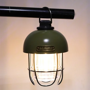 Кемпинговый светильник С Регулируемой Яркостью Портативных Фонарей Перезаряжаемый Открытый Зеленый
