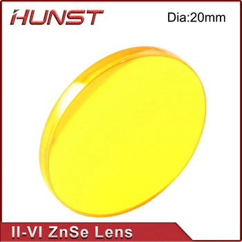 Фокусирующая линза Hunst II-VI ZnSe Диаметром 20 мм FL 50,8 мм 63,5 мм Подходит для гравировки CO2 и аксессуаров для станков для резки Изображение 2