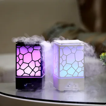 USB Ультразвуковой Увлажнитель воздуха Water Cube Ароматерапия Нано-Спрей Аромат Эфирного масла Диффузор Автомобильный Домашний Холодный Туманообразователь Светодиодная Подсветка