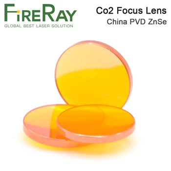 FireRay Китай Co2 Лазер ZnSe Фокусировочный объектив диаметром 12 18 19,05 20 мм FL38.1-127 мм 1,5 - 4 