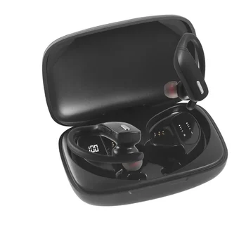 Bluetooth-наушники, Настоящие Беспроводные наушники, Ушной крючок, Спортивные Водонепроницаемые гарнитуры, TWS Bass, игровые наушники с микрофоном для Samsung