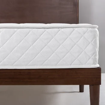 Zinus 8-дюймовый стеганый гибрид пенопласта Comfort и пружинного матраса Pocket Spring, матрас для мебели в спальне с кроватью размера 