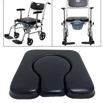 Подушка для сиденья из ПВХ, Съемная Мягкая Подушка для унитаза для кресла-коляски