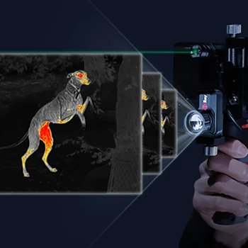 InfiRay Инфракрасная тепловизионная камера T3 Поисковый детектор для охоты На открытом воздухе Камера ночного видения Android Тепловизор для телефона Изображение 2