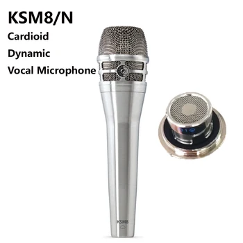 Профессиональный Динамический ручной микрофон KSM8, Проводной Вокал, Высококачественный Кардиоидный микрофон для записи сценических выступлений