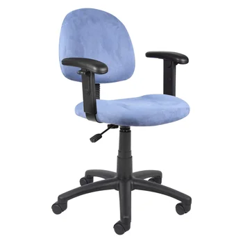 Роскошное кресло для осанки из микрофибры с регулируемыми подлокотниками офисное кресло с откидной спинкой офисная мебель