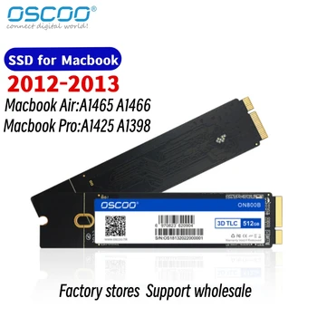 256 ГБ 512 ГБ 1 ТБ SSD для Macbook Air A1465 A1466 EMC2558 2559 2672 MacBook Pro A1398 A1425 Обновление емкости SSD SATA III