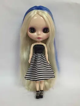 Кукла ню Блит, фабричная кукла Mixde hair, подходит для замены игрушки BJD своими руками для девочек