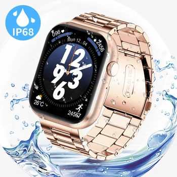 Смарт-часы LIGE с Bluetooth-вызовом, умные часы для мужчин И женщин, спортивный фитнес-браслет, Голосовой ассистент, монитор сердечного ритма, Умные часы Изображение 2