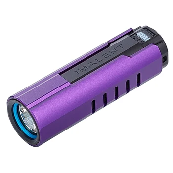 IMALENT LD70 фиолетовый EDC перезаряжаемый яркий фонарик 4000 люмен Cree XHP70.2 LED для кемпинга, пеших прогулок и самообороны.