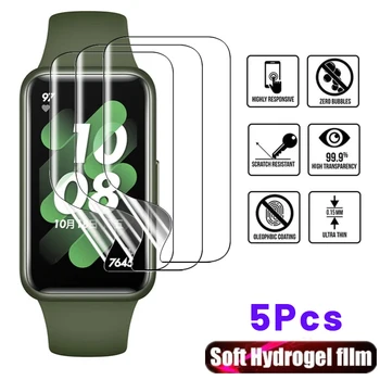Для Huawei Band 7 Band 6 Защитная пленка для экрана Мягкая, защищающая от царапин, пленка для Huawei Watch Fit/ES Smart Wristband TPU