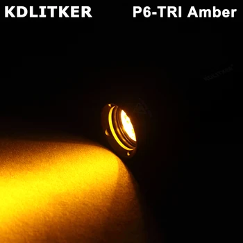 KDLITKER Тройной светодиодный модуль обнаружения нефрита Cree XP-E2 янтарного цвета 590 нм 800 люмен (диаметр 26,5 мм) Изображение 2