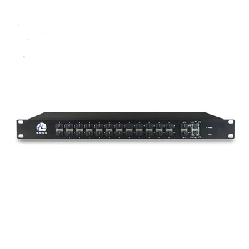 OEM Корпоративные коммутаторы 100Base SFP 24-портовый оптоволоконный сетевой коммутатор
