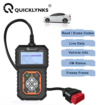QUICKLYNKS T31 Auto OBD2 Диагностический инструмент Считыватель кода Сканер Инструмент Проверки Двигателя Профессиональный Автомобильный сканер Португальский