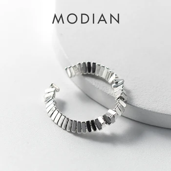 Модное серебро 925 пробы, специальный дизайн, геометрические Регулируемые кольца на 6-8 пальцев для женщин, модные ювелирные украшения для вечеринок, подарки