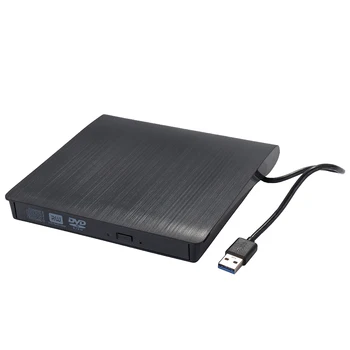 Внешний привод DVD-ROM дисков USB 3.0 Проигрыватель компакт-дисков/DVD-ROM CD-RW, устройство для записи ультратонких портативных устройств чтения, устройство для записи портативных ноутбуков