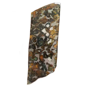 Серичо Кения Кусочек Оливкового метеорита Образец Оливкового метеорита Коллекция образцов натурального метеорита