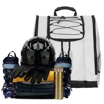 Лыжная сумка SoarOwl, Рюкзак для лыжных ботинок Большой емкости, Водонепроницаемая сумка для лыжного шлема, дорожная сумка, четырехцветный дополнительный пропуск Унисекс