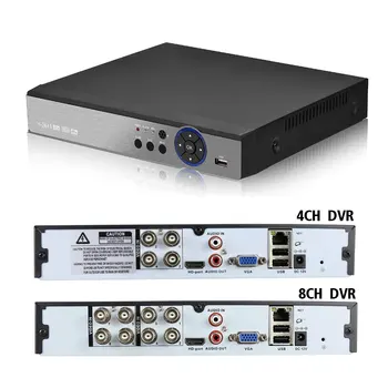 8CH 5MP AHD DVR Система видеонаблюдения Видеомагнитофон для 5MP AHD TVI 30X PTZ-камеры 4K IP-камеры P2P NVR система видеонаблюдения 4TB HDD DVR H.265