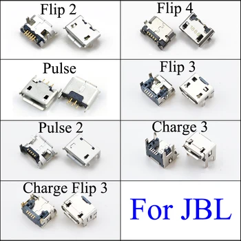 YuXi для JBL FLIP 2 3 4 Pulse 2 Charge 3 Bluetooth динамик Разъем Micro USB док-станция порт для зарядки Разъем зарядного устройства Вилка питания