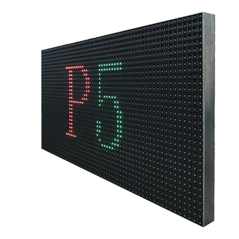 Точечная матричная панель P5 64x32 SMD2121 RGB полноцветная внутренняя светодиодная панель 1/16 сканирования 320*160 мм светодиодная дисплейная панель