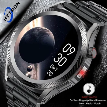 2023 Новые Умные Часы для Здоровья Неинвазивный Пальчиковый Термометр для измерения артериального давления Пульсометр Для Мужчин Bluetooth Спортивные Умные часы